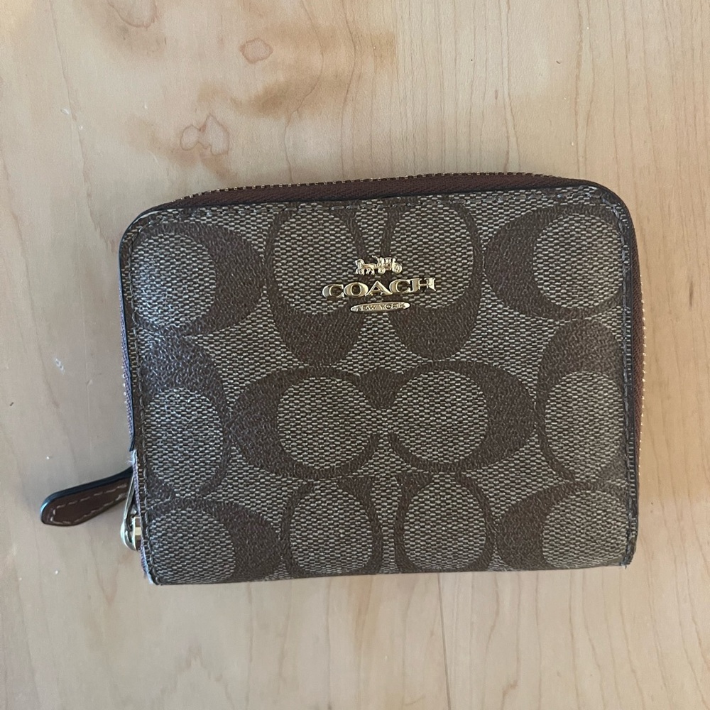Coach Zip Wallet